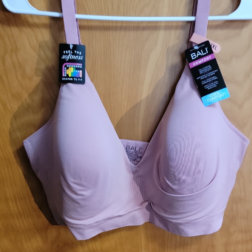 Bali Women's Soft Pink Comfort Bra